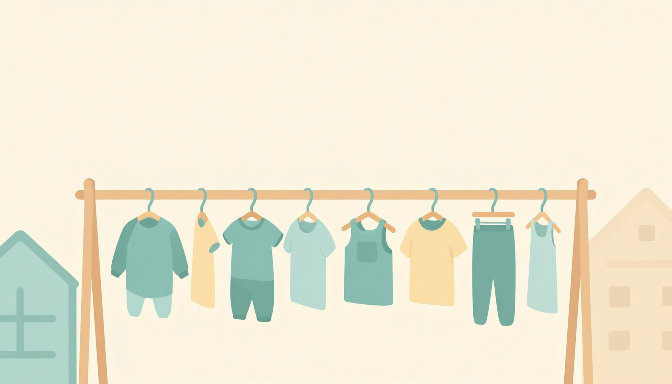 子供の服の収納｜「増える・すぐサイズアウト」を仕組みで乗り切る